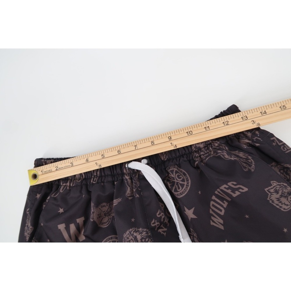 Darc Sport Wolves Athletic Shorts Mens Small Graphic Mesh Lot of 4 - Picture 5 of 16